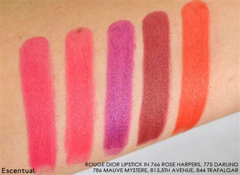 New Rouge Dior Lipstick Swatches – Escentual